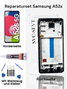 OLED Für Samsung Galaxy A52S 5G A528 Display Bildschirm LCD Rahmen - Bild 1 von 1