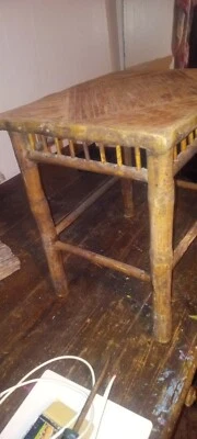 bamboo Foot stool - Image 1 of 4