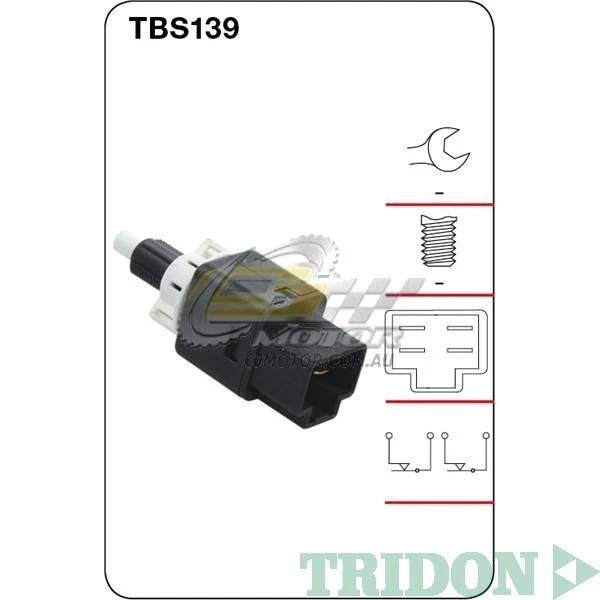 INTERRUPTOR LUZ DE FRENO TRIDON PARA NISSAN MÁXIMA 01/03-01/06 2.3L (VQ23DE) TBS139 Foto 1 de 1