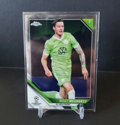 Wout Weghorst 2021-22 Topps Chrome UEFA Champions League Soccer UCL #91 - Image 1 of 2