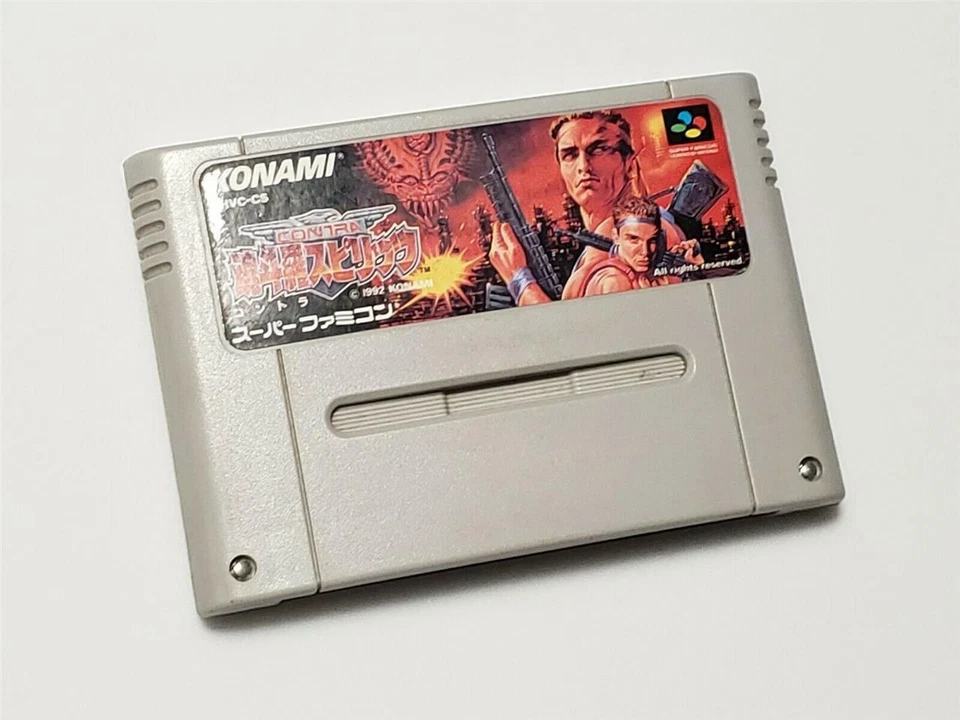 Super Famicom Contra Spirits Alien Wars Japan SFC game US Seller - Image 1 of 1