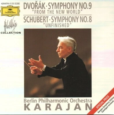 Dvořák - Symphonie Nr.9 / Schubert - Symphonie Nr.8 (CD 1989) von Karajan - Image 1 of 2