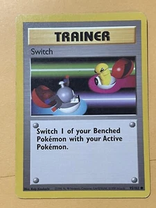 Pokémon TCG Switch Base Set 95/102 Regular Shadowless Common - Picture 1 of 5
