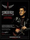 VINCE GILL - Songbirds Guitars - 2017 Print Advertisement