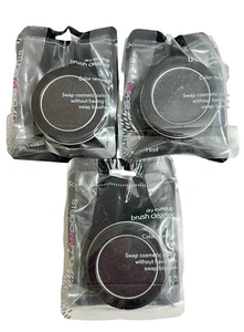 Cepillo limpiador de maquillaje en seco, 3 unidades - Nuevo / Sellado - Imagen 1 de 4