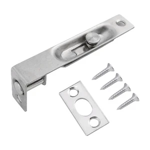 Flush Bolt 4 inch Stainless Steel Security Latch for Lightweight Wooden Doors - Picture 1 of 12