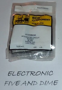 ECG435K52 SOCKET-52 PIN DIP .070 1 - Picture 1 of 1