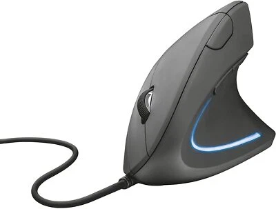 Maus Vertikal mit Kabel Trust Verto 1600 Dpi Ergonomische Mit Draht Für PC - Bild 1 von 4