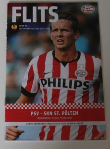 Programme EL PSV Eindhoven SK Sankt Polten 2014 Holland Austria Flits - Zdjęcie 1 z 2