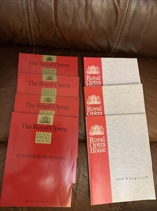 The Royal Opera House 1988-1993 Vintage Programmes X 7 - Picture 1 of 24