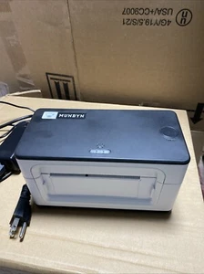 MUNBYN 4x6 Shipping Label Printer USB Desktop Thermal Printer With Cables - Picture 1 of 8
