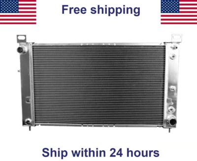 3ROW For 1999-2006 Chevrolet Silverado 1500&GMC Sierra 1500 4.8/5.3L V8 Radiator Foto 1 de 4