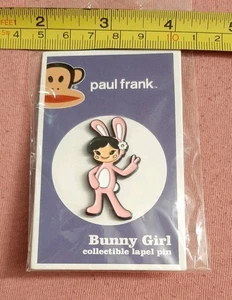 SÜSSE Paul Frank Bunny Girl Sammlerstück Anstecknadel NEU Little Shop Of Pins NEU - Bild 1 von 4