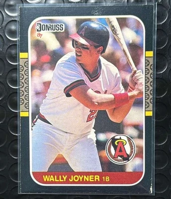 1987 Leaf #252 Wally Joyner Excellent - Image 1 of 2
