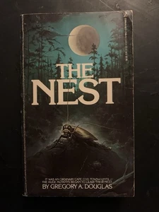 Rare 1987 “The Nest” Gregory A. Douglas Zebra Horror 2nd Printing PB From Hell - Foto 1 di 10
