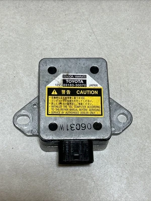 Lexus GS300 GS350 GS450H 2006 2007 2008 2009 tracción trasera guiñada sensor de velocidad de giro OEM Foto 1 de 4