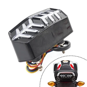 Motorcycle Turn Signals Brake Tail Light LED Integrated For Honda MSX/GROM 125 - Picture 1 of 12