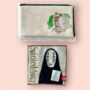 Studio Ghibli Spirited Away Handtuch & Prinzessin Mononoke Multi-Beutel Set Japan - Bild 1 von 21