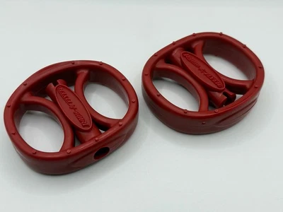 Nuevo Radio Flyer Clásico Triciclo Triciclo Pedales de Repuesto Original x2 Rojo Foto 1 de 2