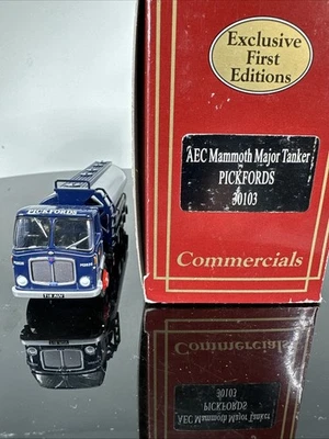 EFE 30103 AEC Mammoth Major Tanker Pickfords escala 1/76 en caja CON CORREO GRATUITO EN REINO UNIDO Foto 1 de 4