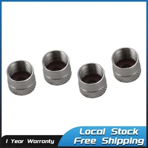 4pcs Wheel Valve Cover 36121120779 Dustproof Tire Valve Stem Caps For BMW - Picture 1 of 11