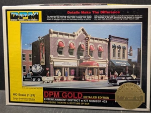 DPM Design Preservation Gold Scala HO Entertainment District Kit 403 scatola aperta - Foto 1 di 5