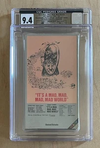 IT'S A MAD MAD WORLD Part 2 of 2 (1963) Sealed VHS Magnetic Video Zany Comedy - Picture 1 of 3