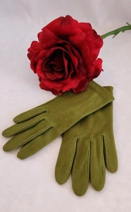 Vintage Hansen Damen Fahrhandschuhe grün Handoe Deluxe Größe 6 1/2 - Bild 1 von 10
