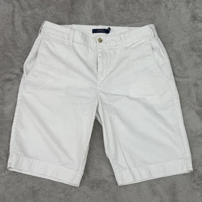 Polo Ralph Lauren Shorts Womens 6 White Classic Fit Casual Chino Cotton - Image 1 of 4