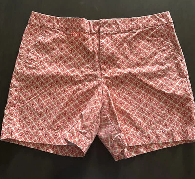 Tommy Hilfiger Mujer Estampado Floral Algodón Corto Talla 16 Informal Verano Ropa Playa Foto 1 de 4