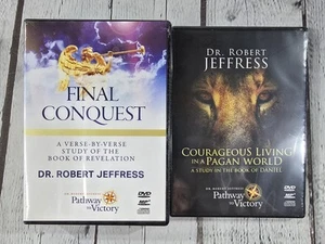 Final Conquest Revelation and Courageous Living Daniel Dr. Robert Jeffress DVD - Picture 1 of 11