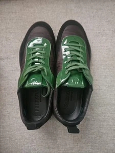 Ferragamo Detroit Zapatillas Negras de Moda de caña baja Talla 12 - Imagen 1 de 5