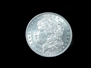 1879 $1 Morgan Silver Dollar - Picture 1 of 4