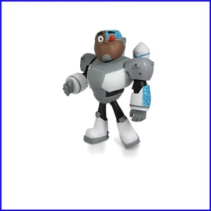 Teen Titans Go Cyborg Action Figure - 5'' Tall with Removable Power Jet Pack - Picture 1 of 2