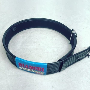 BIANCHI 7960 Sam Browne Duty Belt Size 32 BW Chrome Buckle - Picture 1 of 6