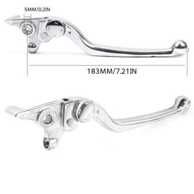 Palanca de freno delantera apta para MOTO GUZZI Sport Stelvio Norge Griso California Breva Foto 1 de 4
