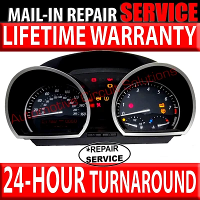BMW Z4 325i 325xi 330i 2003-2008 cuadro de instrumentos pantalla [*SERVICIO DE REPARACIÓN] Foto 1 de 4