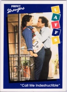 Tarjeta indestructible Perfect Strangers Call Me 1991 LAFFS Impel #72 y cargador superior - Imagen 1 de 2