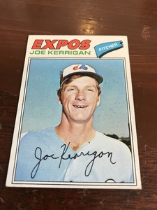 1977 TOPPS JOE KERRIGAN RC #341
