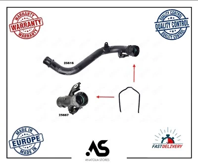 Retaining Clips Intercooler Turbo Hose Pipe For Nissan Juke Nv200 Cube Qashqai - Image 1 of 4