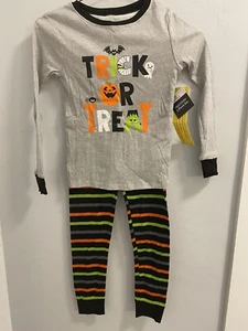HALLOWEEN TRICK OR TREAT 2 PIECE KIDS UNISEX SIZE 7 BRAND NEW - Picture 1 of 5