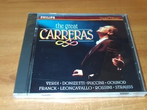 The Great Carreras (CD, 1994 Philips) NEW Jose Carreras - Imagen 1 de 2