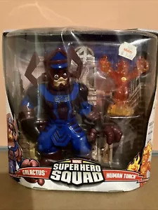 Hasbro Marvel Super Hero Squad Galactus & Human Torch NEW sealed - Picture 1 of 4