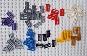 LEGO 2412B-15561-30244 1X2 GRILL WÄHLEN SIE 8 FARBEN - PACKUNGSGRÖSSE 5-10-20 - Bild 1 von 10