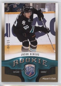 2009-10 Upper Deck Be a Player Player's Club /15 Jason Demers #273 Rookie RC