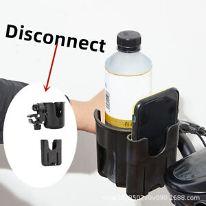 Baby Stroller Pram Cup Holder Bottle Coffee W/Mobile Phone Case 2in1 Universal