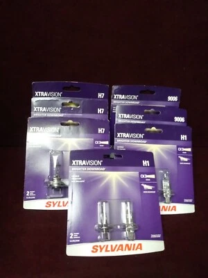 Lote de 7 = Lámparas halógenas Sylvania XTRAVision surtidas = Nuevas Foto 1 de 4