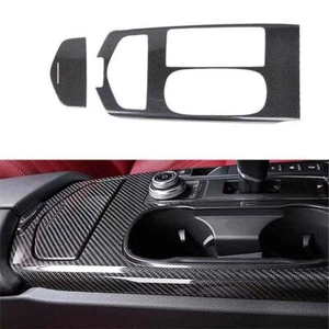 Carbon Fiber Center Console Gear Shift Panel Trim for 2017-2021 Maserati Ghibli - Bild 1 von 4