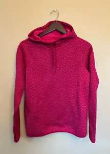 Nike Women's Thema-Fit Speckled Red Pink Pullover Hoodie Sweatshirt Size Small - Picture 1 of 16