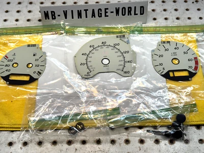 Cuadro de instrumentos Mercedes Original C230K 98-00 W202 SPORT BLANCO 3 caras, 4 agujas Foto 1 de 4